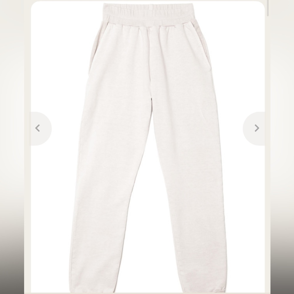 Men's White Sweatpants
